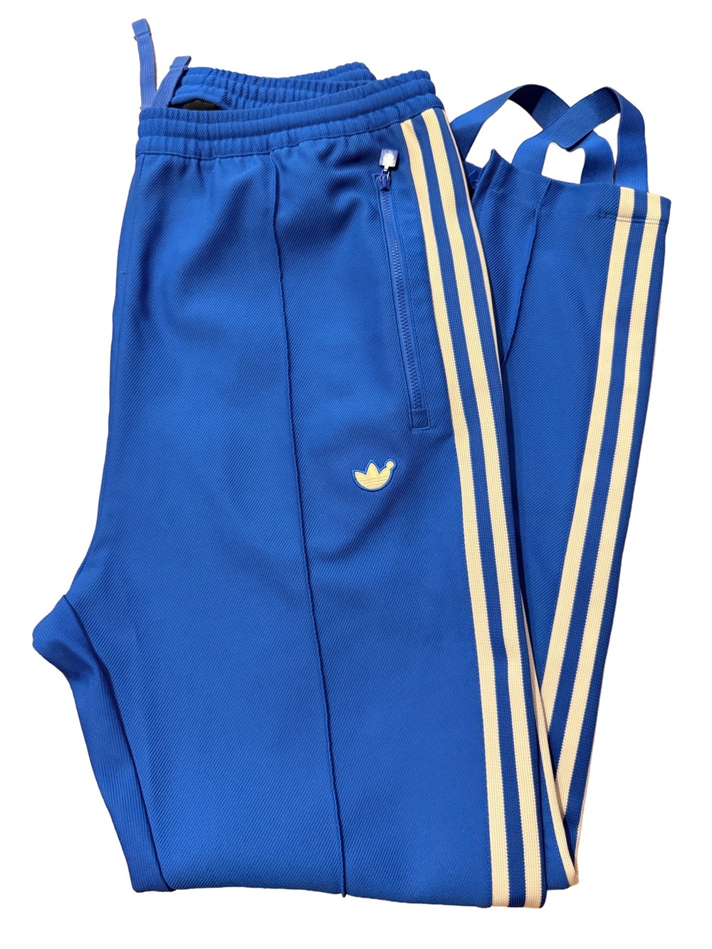 ADIDAS ORIGINALS Men's Royal Blue 70's Archive Track Pants L #GE0812 RARE
 NWOT